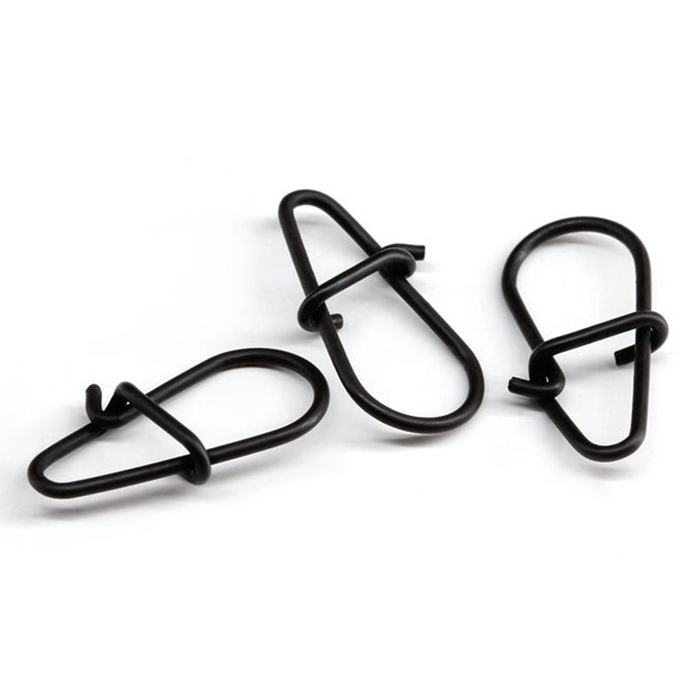 100Pcs/lot Matte black Snap Fi - مراجعة Fishing Hook Box وسعره