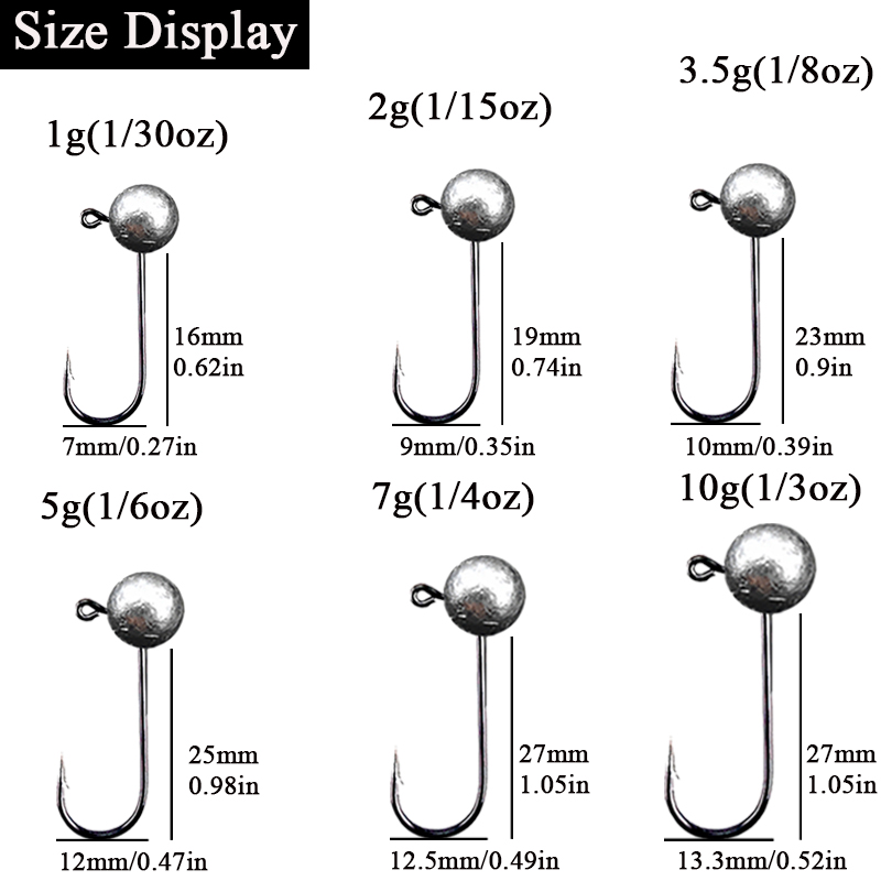 10pcs/lot Jig Head Fishing Hoo - مراجعة Fishing Hook Offset وسعره