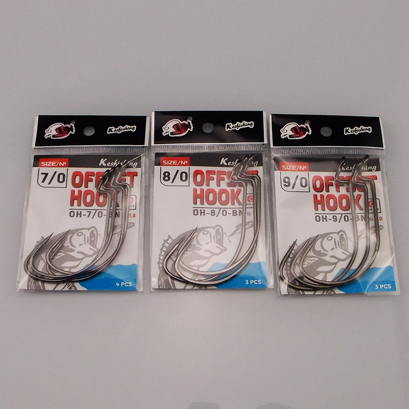 ESFISHING Offset Hook Carbon S - مراجعة Fishing Hook Offset وسعره