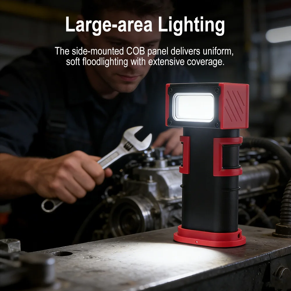 BORUiT COB LED Work Light 1000 - مراجعة Fishing Hook وسعره