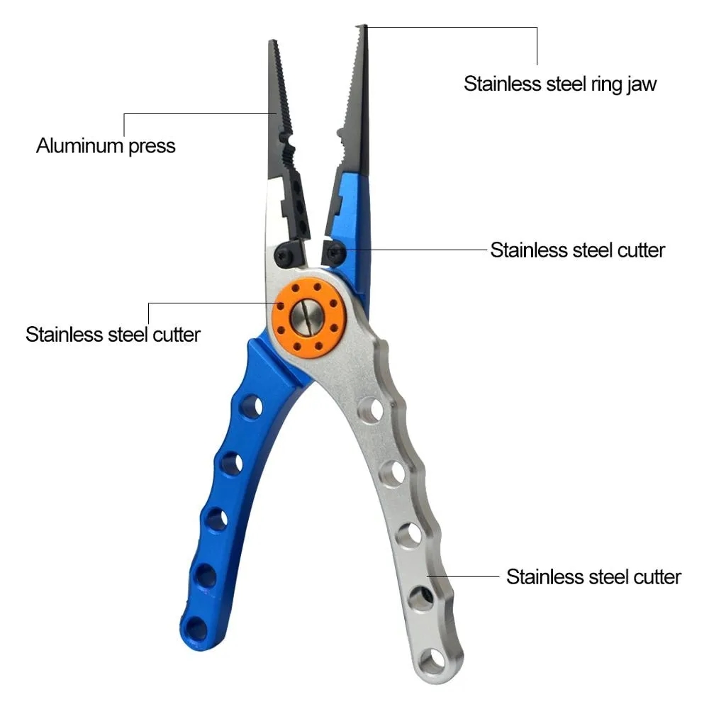 Fishing Pliers Line Cutter Mul - مراجعة Fishing Hook Sharpener وسعره
