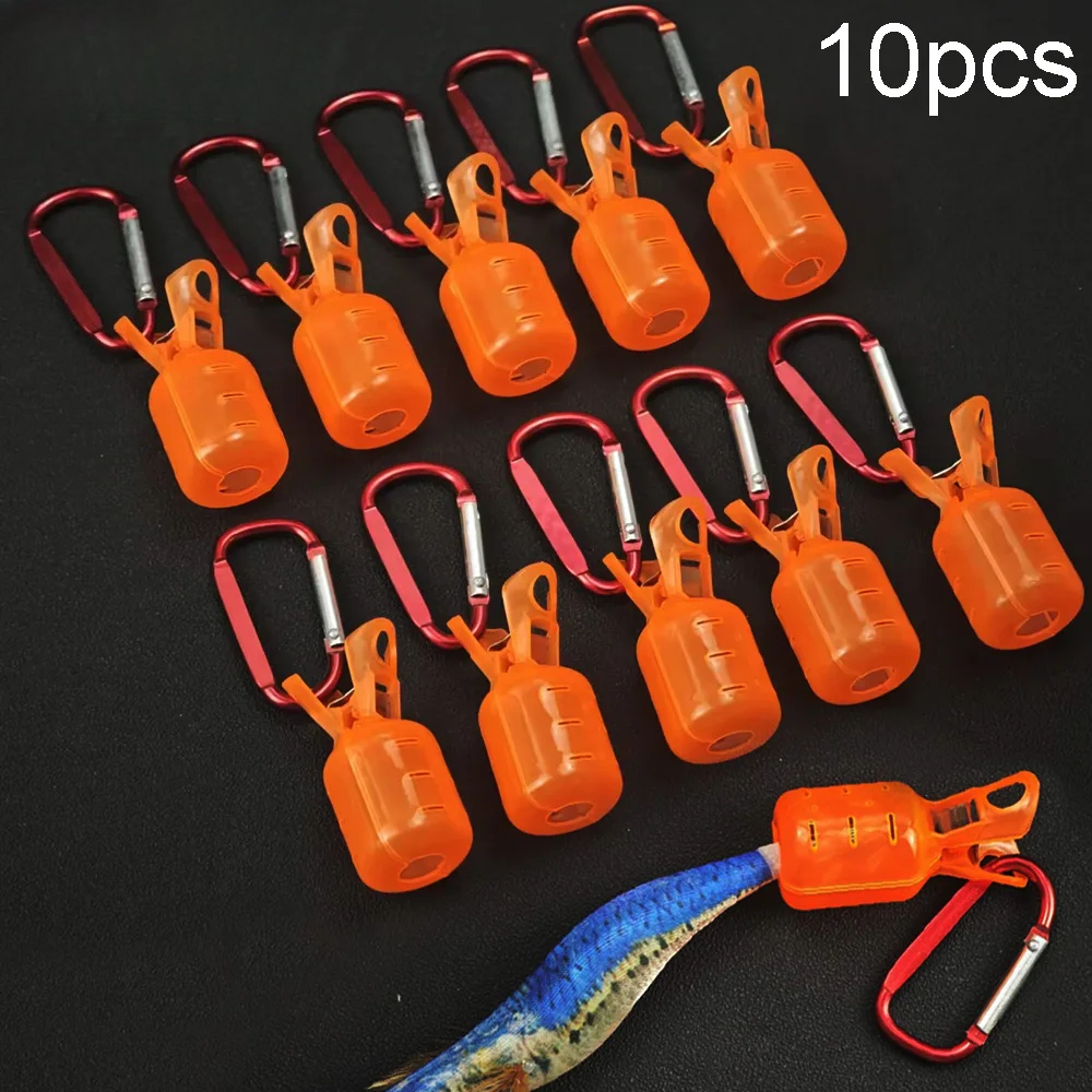 10pcs Squid Jig Hook Protector - مراجعة Fishing Hook Jig وسعره