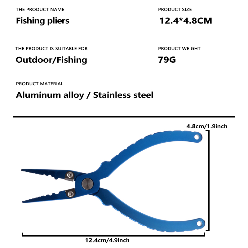 Fishing Tongs, Ultra Light Alu - مراجعة Fishing Hook Remover وسعره