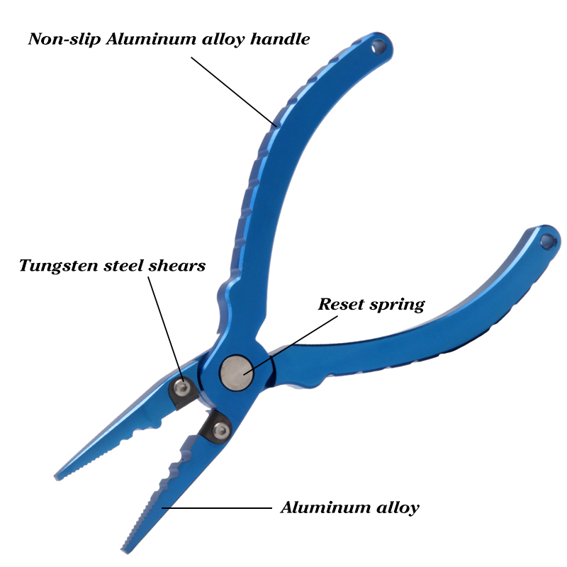 Fishing Tongs, Ultra Light Alu - مراجعة Fishing Hook Remover وسعره