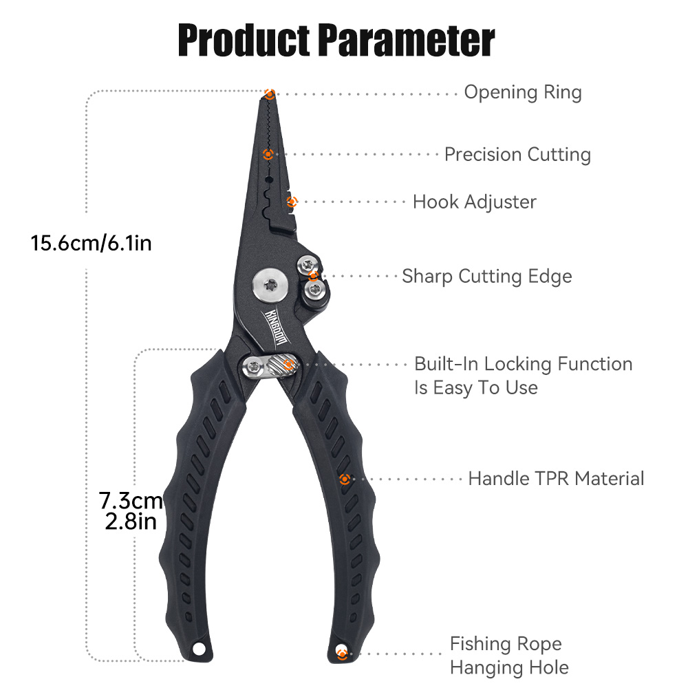 Kingdom Fishing Pliers Multifu - مراجعة Fishing Hook Sharpener وسعره