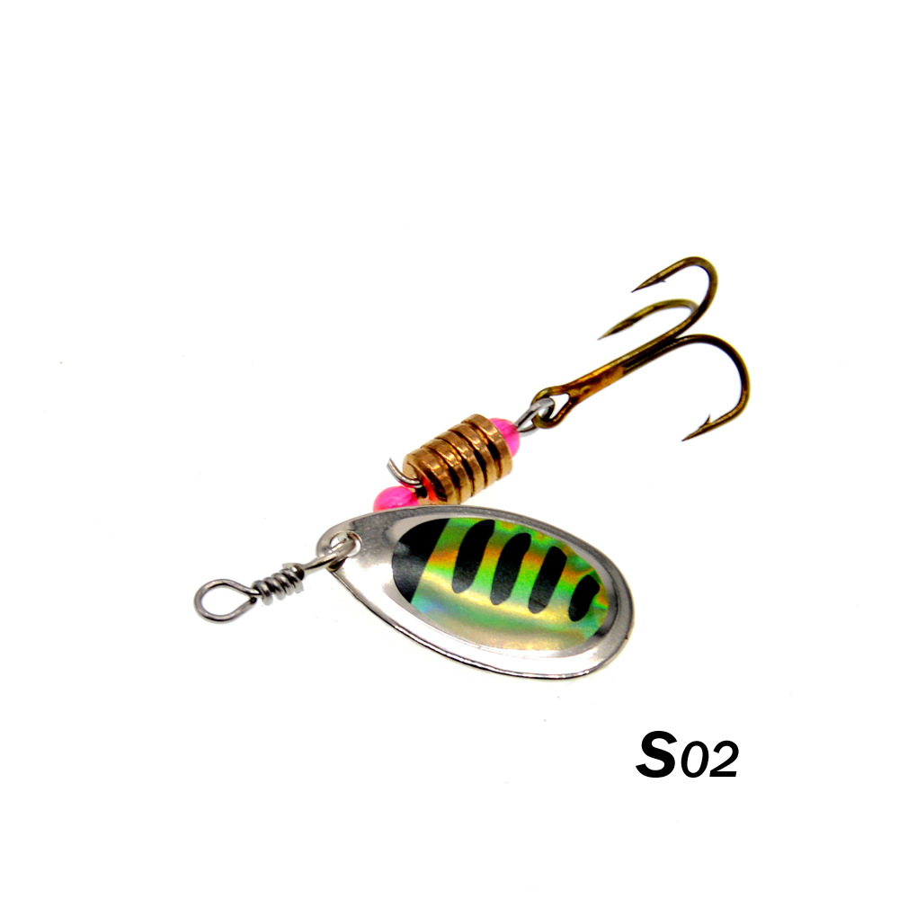 Fishing Lure Spinner Rotation  - مراجعة Fishing Hook Treble وسعره