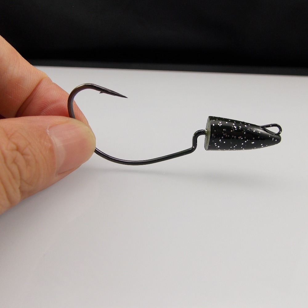 ESFISHING Offset Hook High Str - مراجعة Fishing Hook Offset وسعره