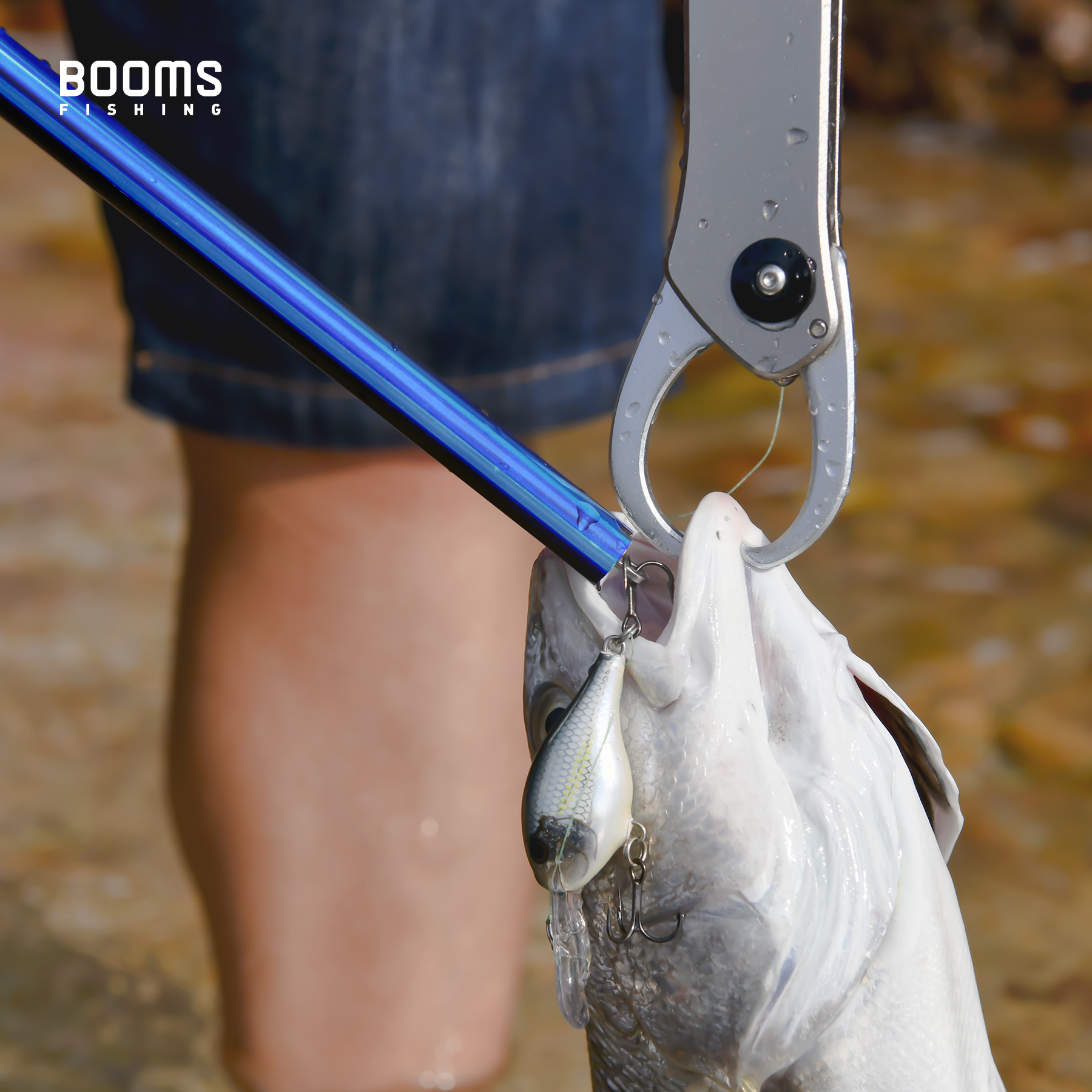 Booms Fishing R02 Aluminum Tub - مراجعة Fishing Hook Remover وسعره