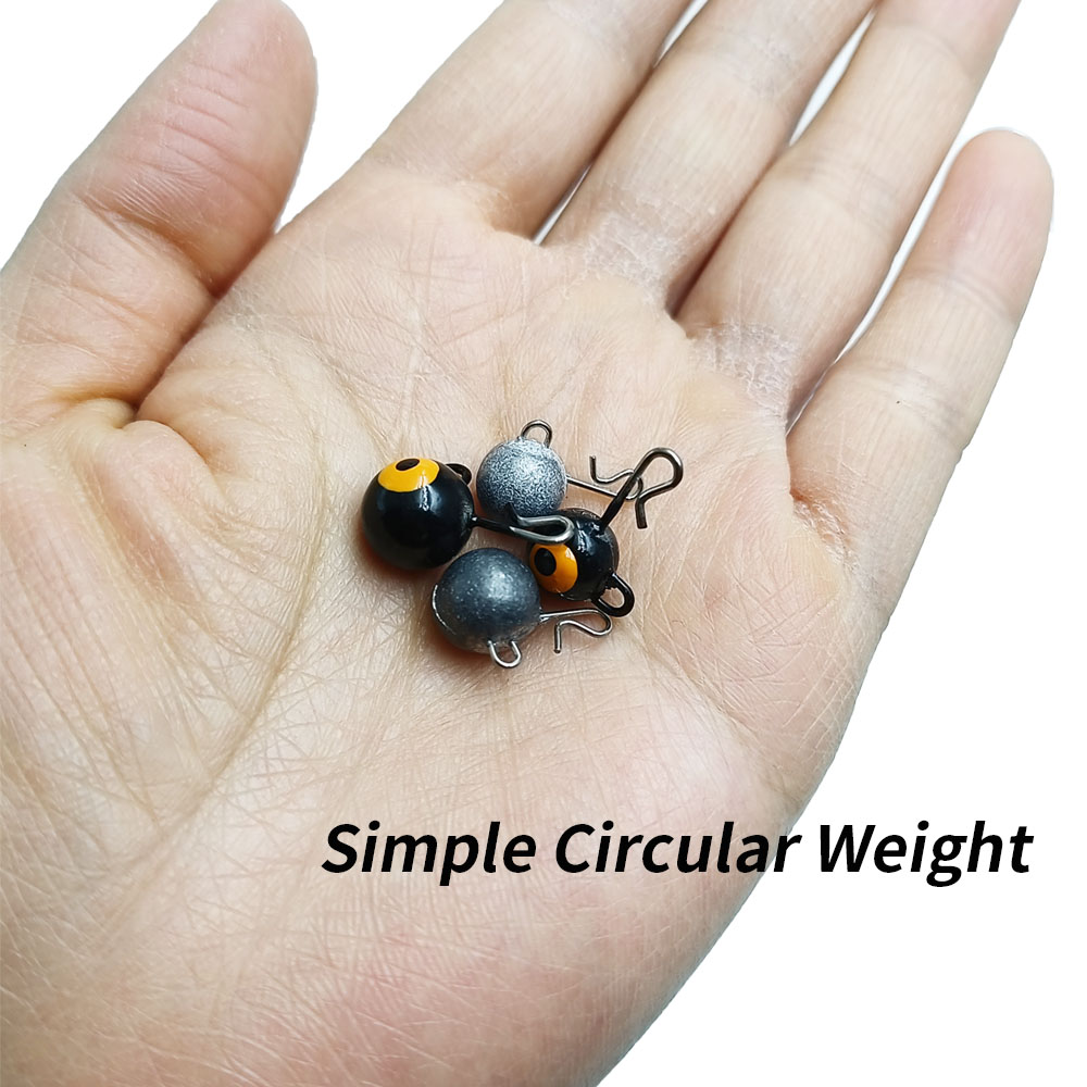 5Pcs Fishing Weight Sinker Rou - مراجعة Fishing Hook Jig وسعره