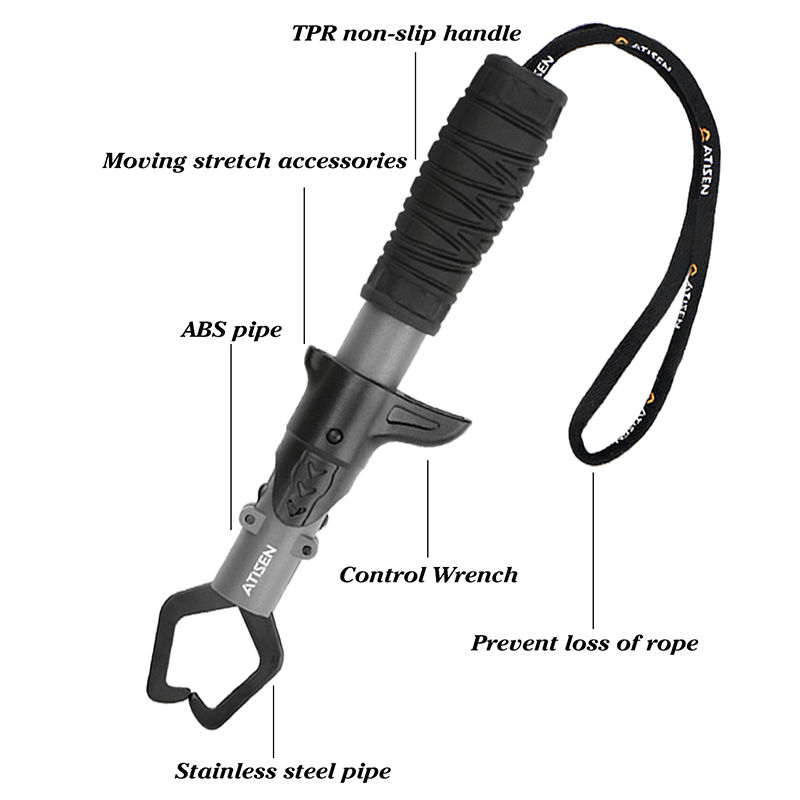 Fishing Tongs Hook Remover Sta - مراجعة Fishing Hook Sharpener وسعره