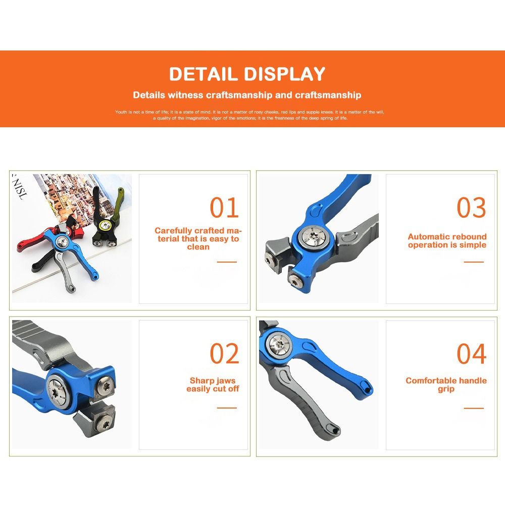 Aluminum Alloy Fishing Pliers  - مراجعة Fishing Hook Remover وسعره