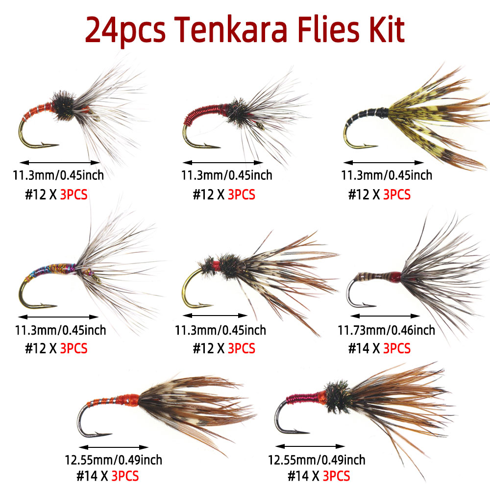 Bimoo 24PCS/Box #12 #14 Mix Te - مراجعة Fishing Hook Assortment وسعره