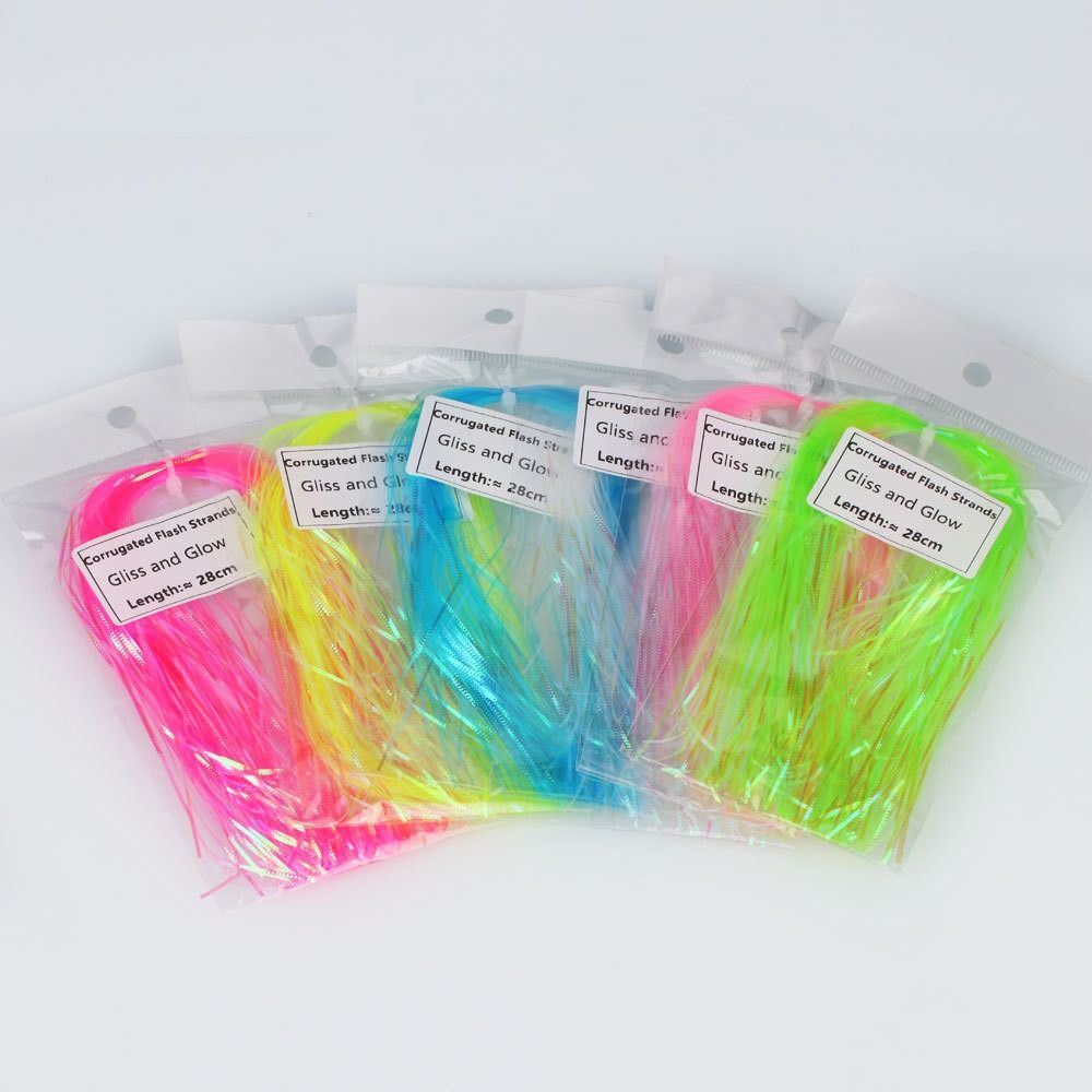 1Pack 1mm Width Corrugated Gli - مراجعة Fishing Hook Jig وسعره