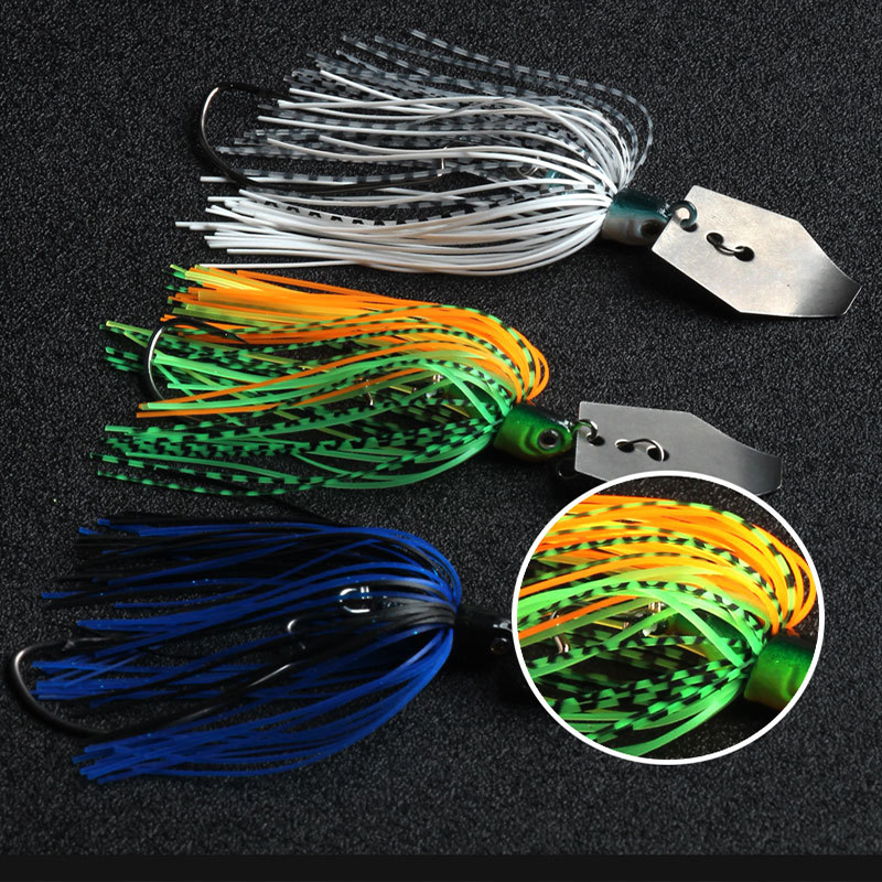 1pc12g Rubber Jig Head Weedles - مراجعة Fishing Hook Weedless وسعره