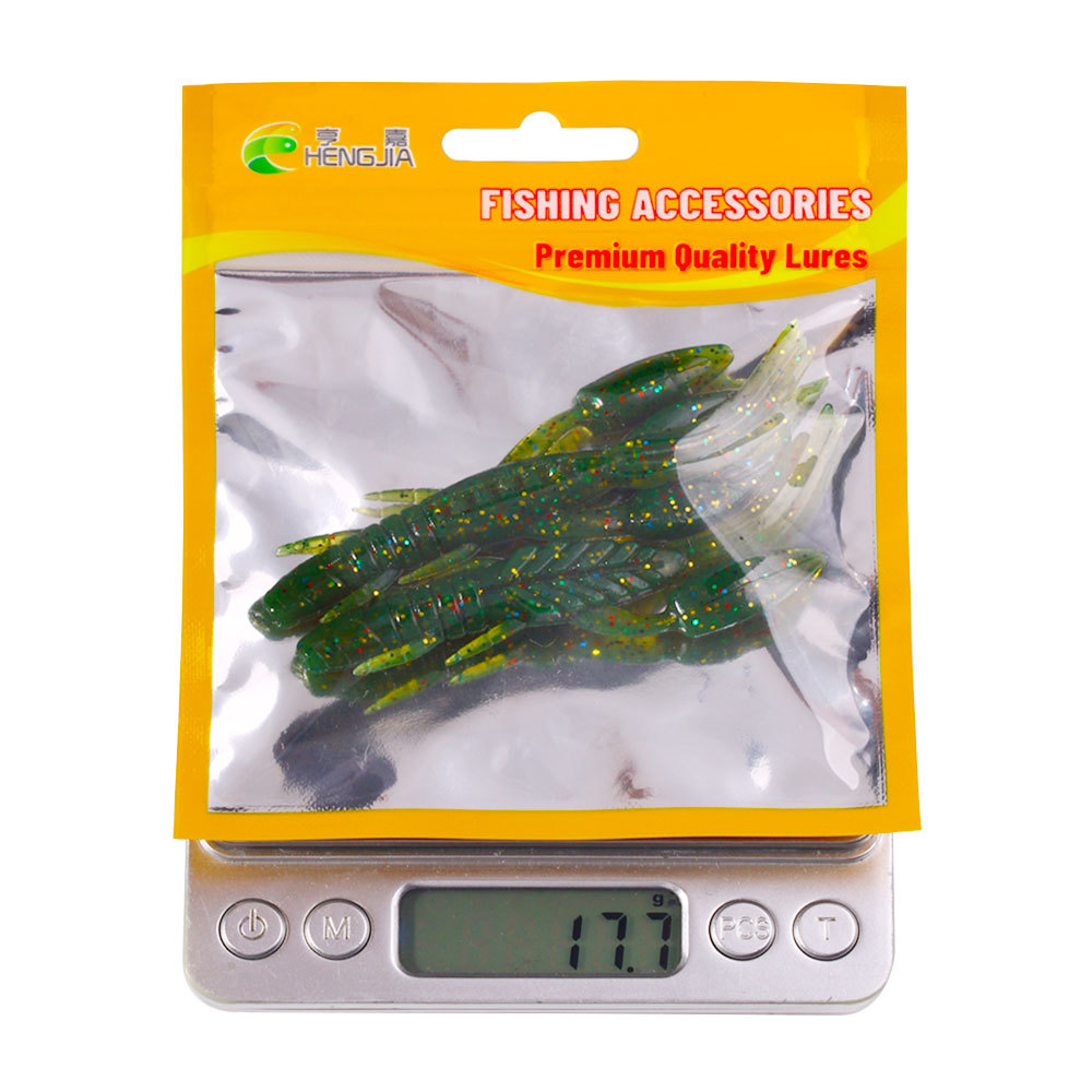 Floating Soft Worm Frog Lure H - مراجعة Fishing Hook Weedless وسعره