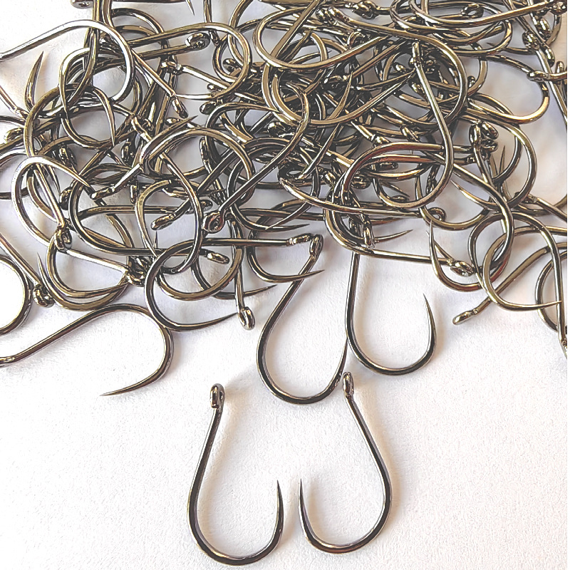100 Pcs #1-#10 Freshwater Fish - مراجعة Fishing Hook Circle وسعره