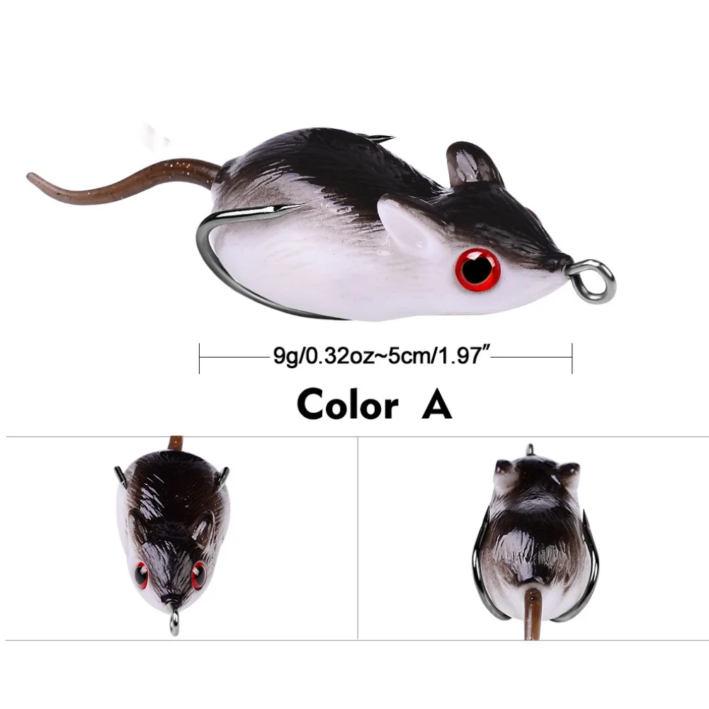 Soft Amphibian Fishing Lure wi - مراجعة Fishing Hook Weedless وسعره