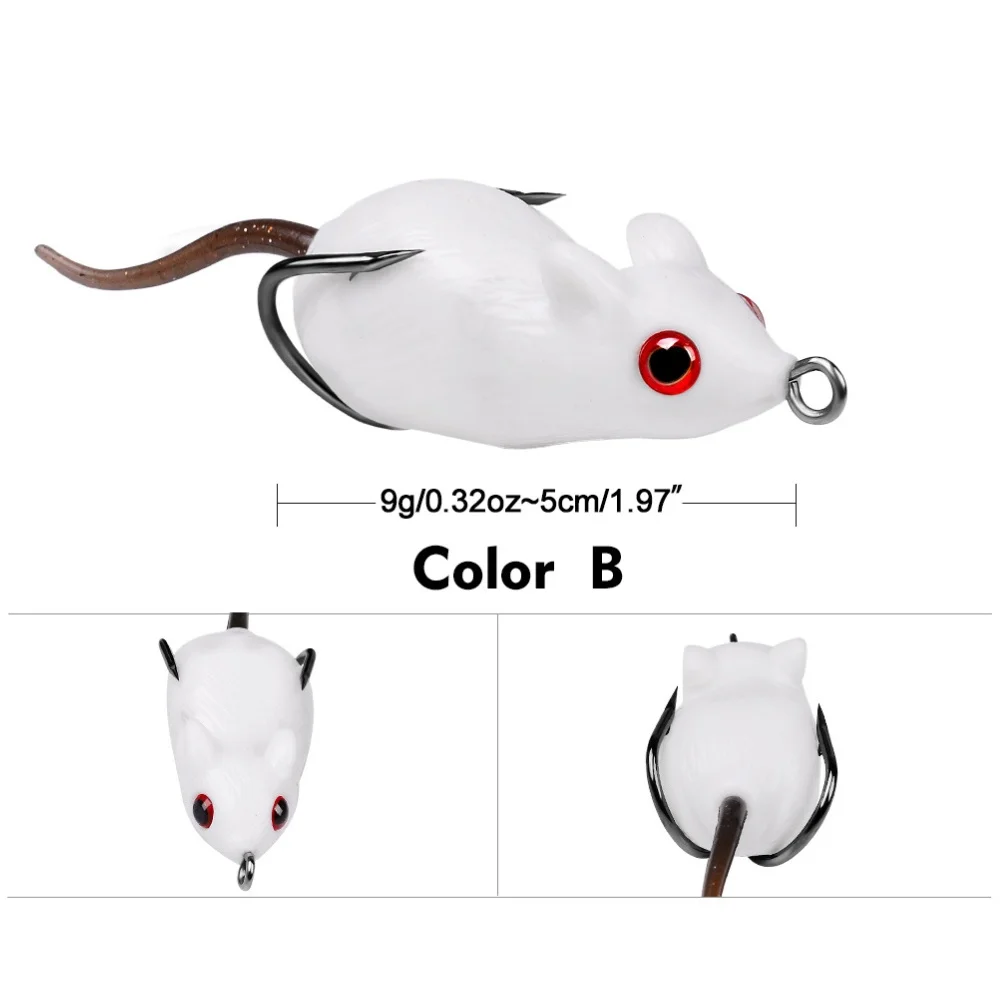 Soft Amphibian Fishing Lure wi - مراجعة Fishing Hook Weedless وسعره