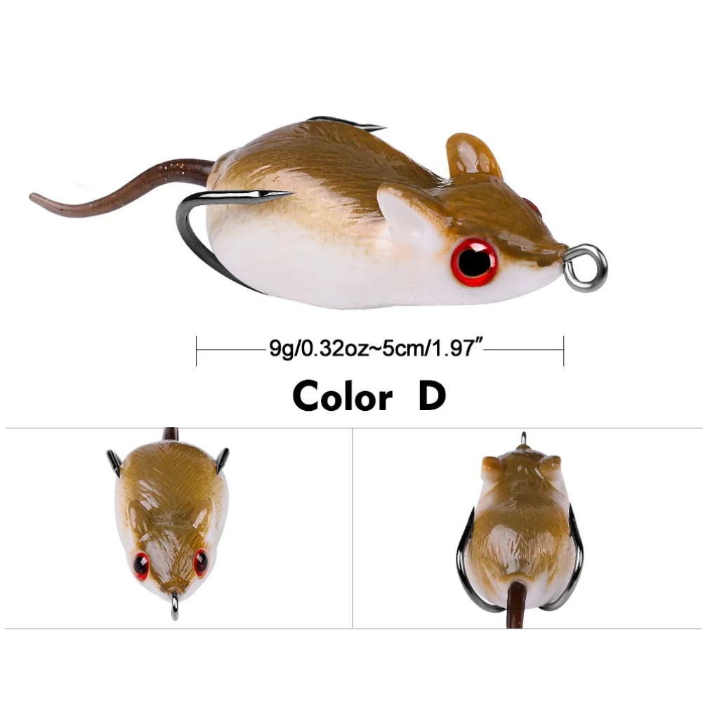 Soft Amphibian Fishing Lure wi - مراجعة Fishing Hook Weedless وسعره