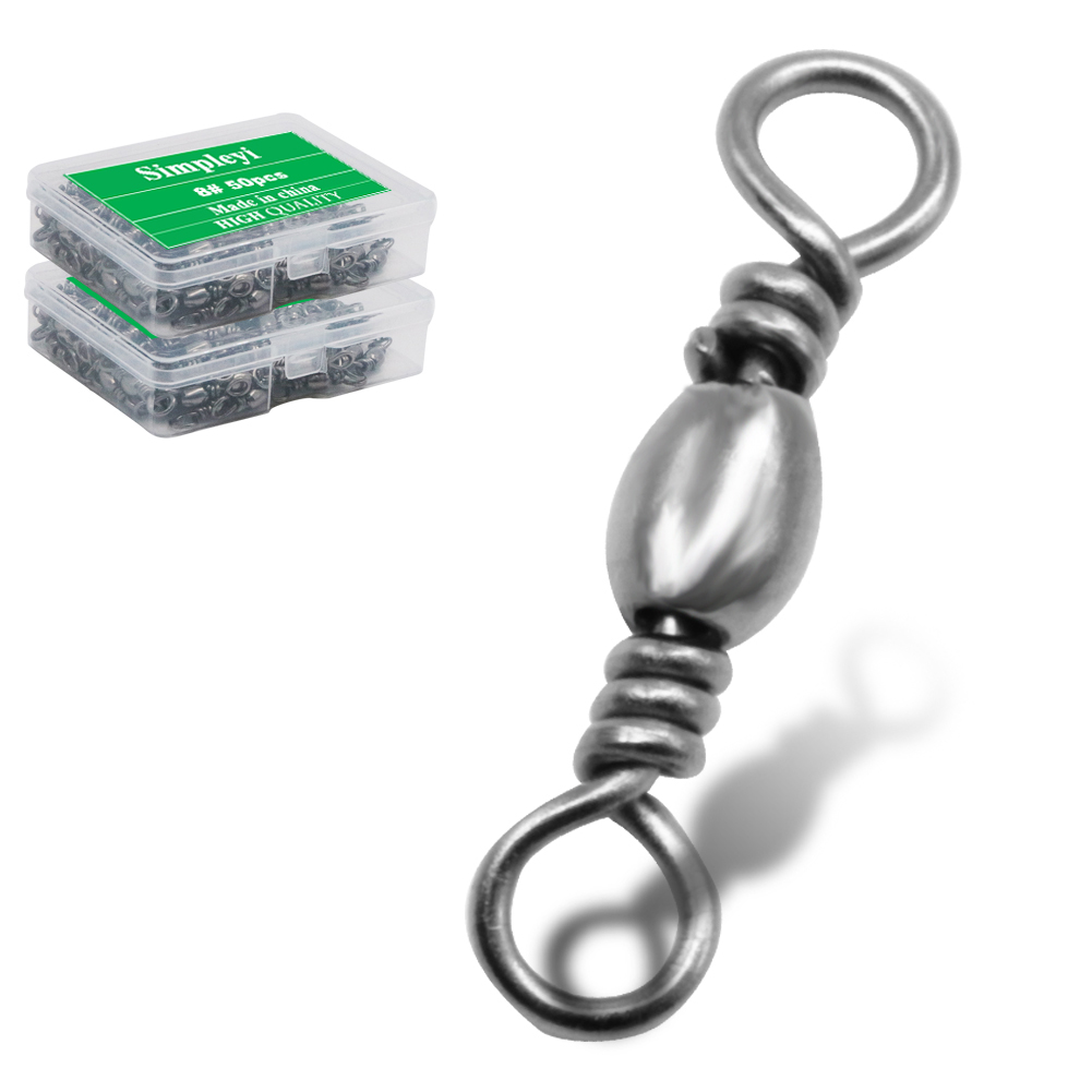 50pcs/1Box Stainless Steel Fis - مراجعة Fishing Hook Stainless Steel وسعره