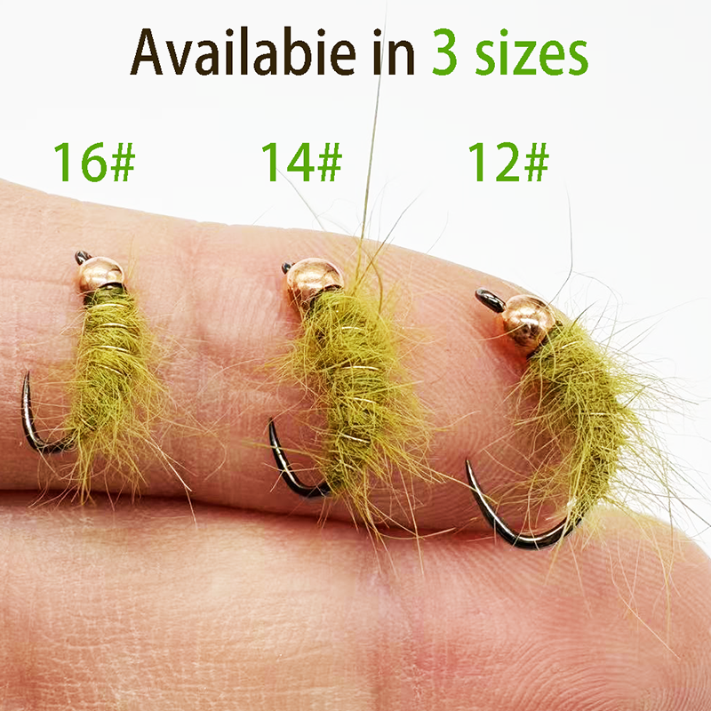 5PCS Fly Fishing Nymphs Wet Fl - مراجعة Fishing Hook Barbless وسعره
