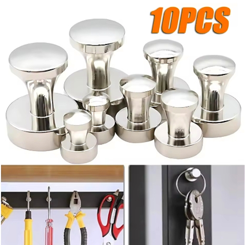 10PCS Magnet Super Strong Fish - مراجعة Fishing Hook Stainless Steel وسعره