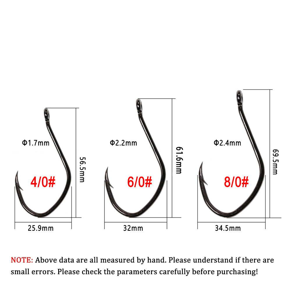 Wifreo 20pcs V Shape Catfish H - مراجعة Fishing Hook Offset وسعره
