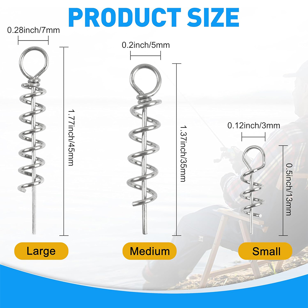 50Pcs Spring Twist Lock Fishin - مراجعة Fishing Hook Box وسعره