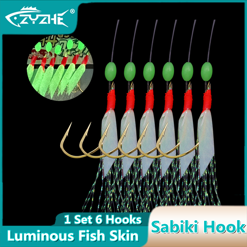 ZYZHE Fishing Sabiki Hook Lumi - مراجعة Fishing Hook Assortment وسعره