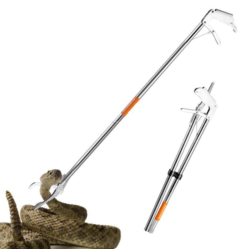 120cm Foldable Snake Stick Elb - مراجعة Fishing Hook Stainless Steel وسعره
