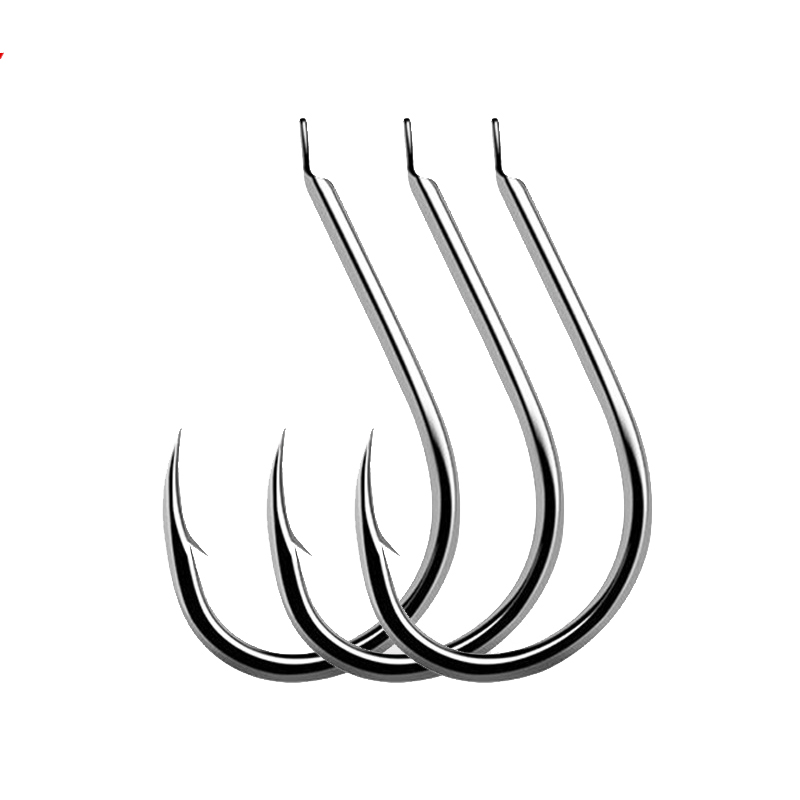 100pcs/Lot 7 Size Barbed Fishi - مراجعة Fishing Hook Circle وسعره