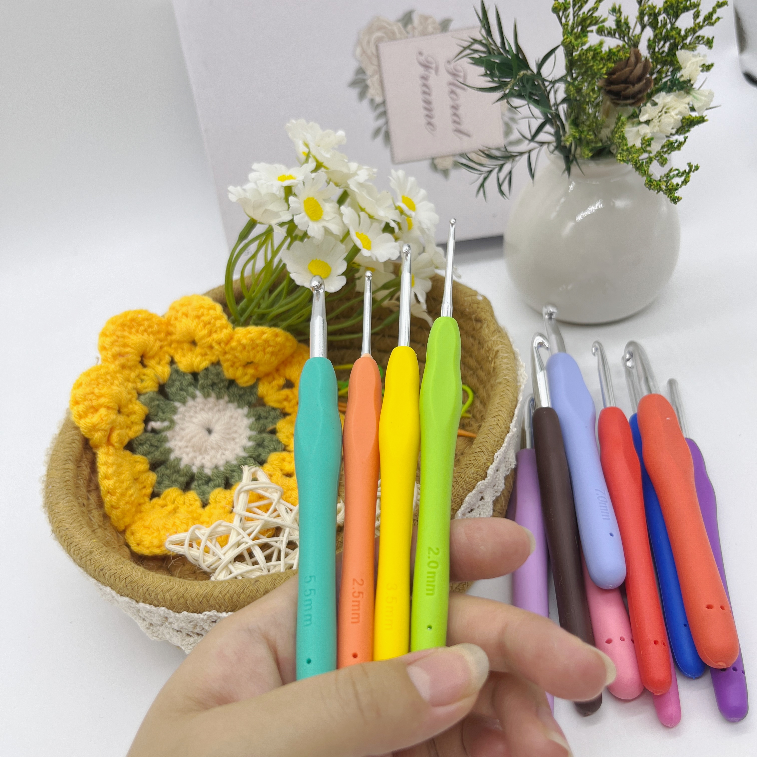 Single-Head Soft Handle Croche - مراجعة Fishing Hook Size وسعره