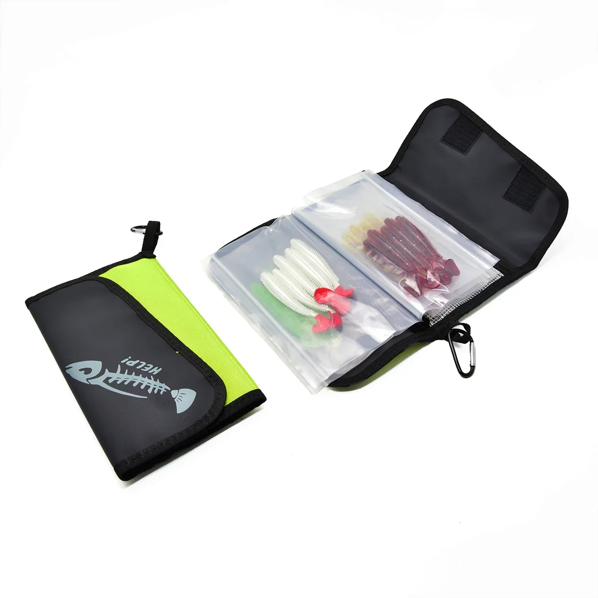 Fake Bait Bag PVC Inner Partit - مراجعة Fishing Hook وسعره