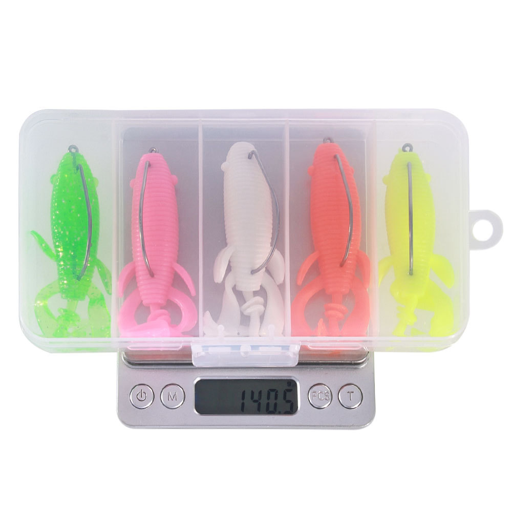 Floating Soft Frog Bait Reinfo - مراجعة Fishing Hook Weedless وسعره