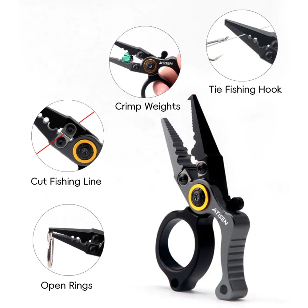 Fishing Pliers Mini Size Outdo - مراجعة Fishing Hook Size وسعره
