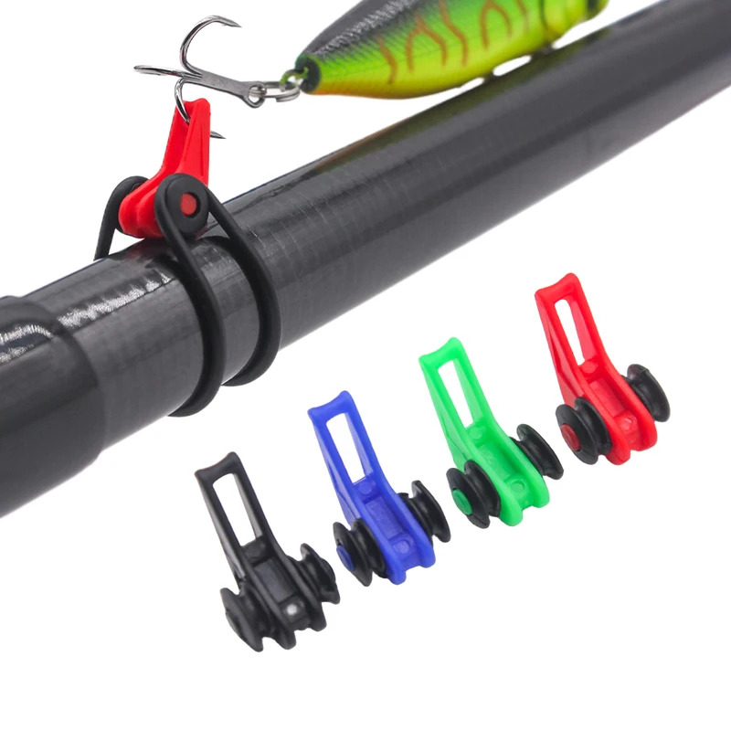 10PCS Fishing Bait Holder Hook - مراجعة Fishing Hook Box وسعره