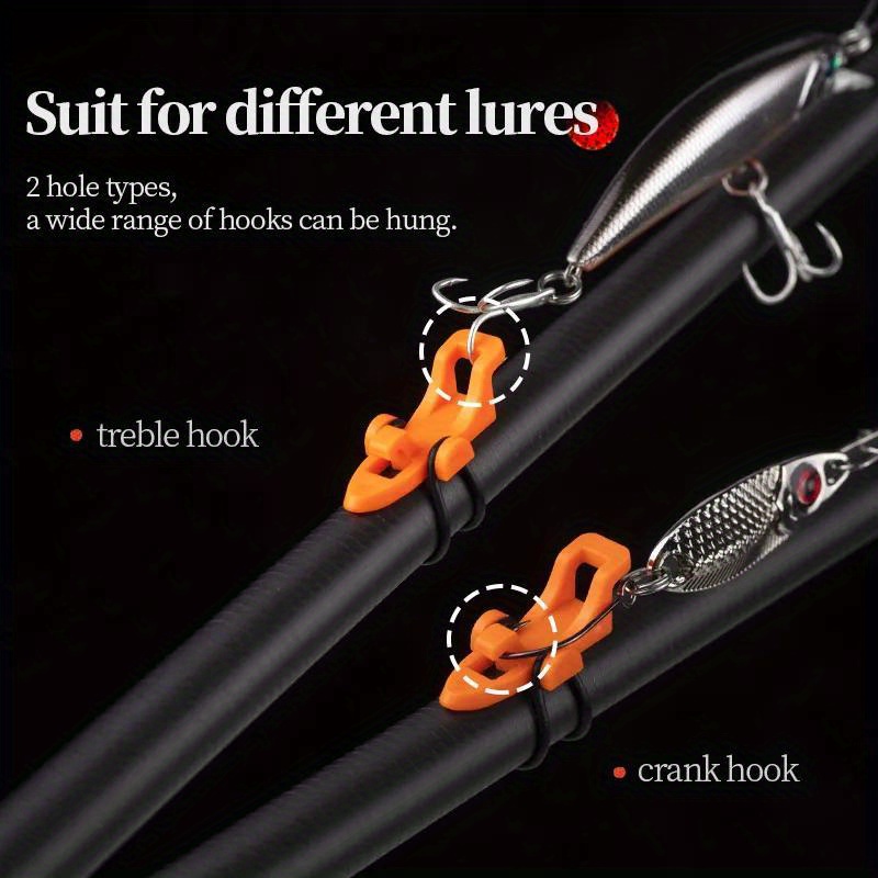 5pcs Fishing Rod Pole Hook Kee - مراجعة Fishing Hook Box وسعره