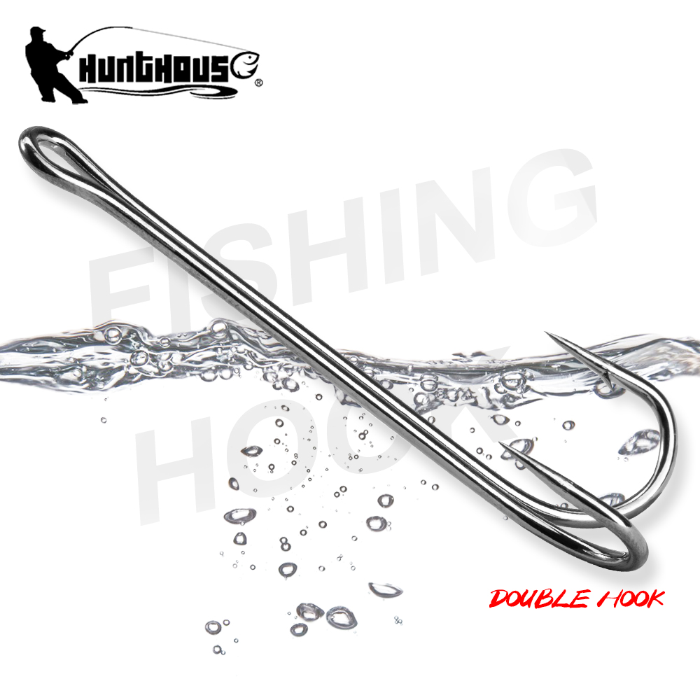 HuntHouse Double Fishing Hook  - مراجعة Fishing Hook Weedless وسعره
