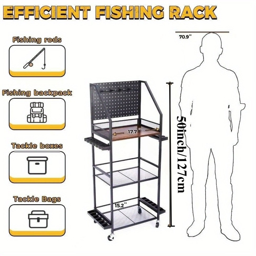 Fishing Rod Holders for Garage - مراجعة Fishing Hook Box وسعره