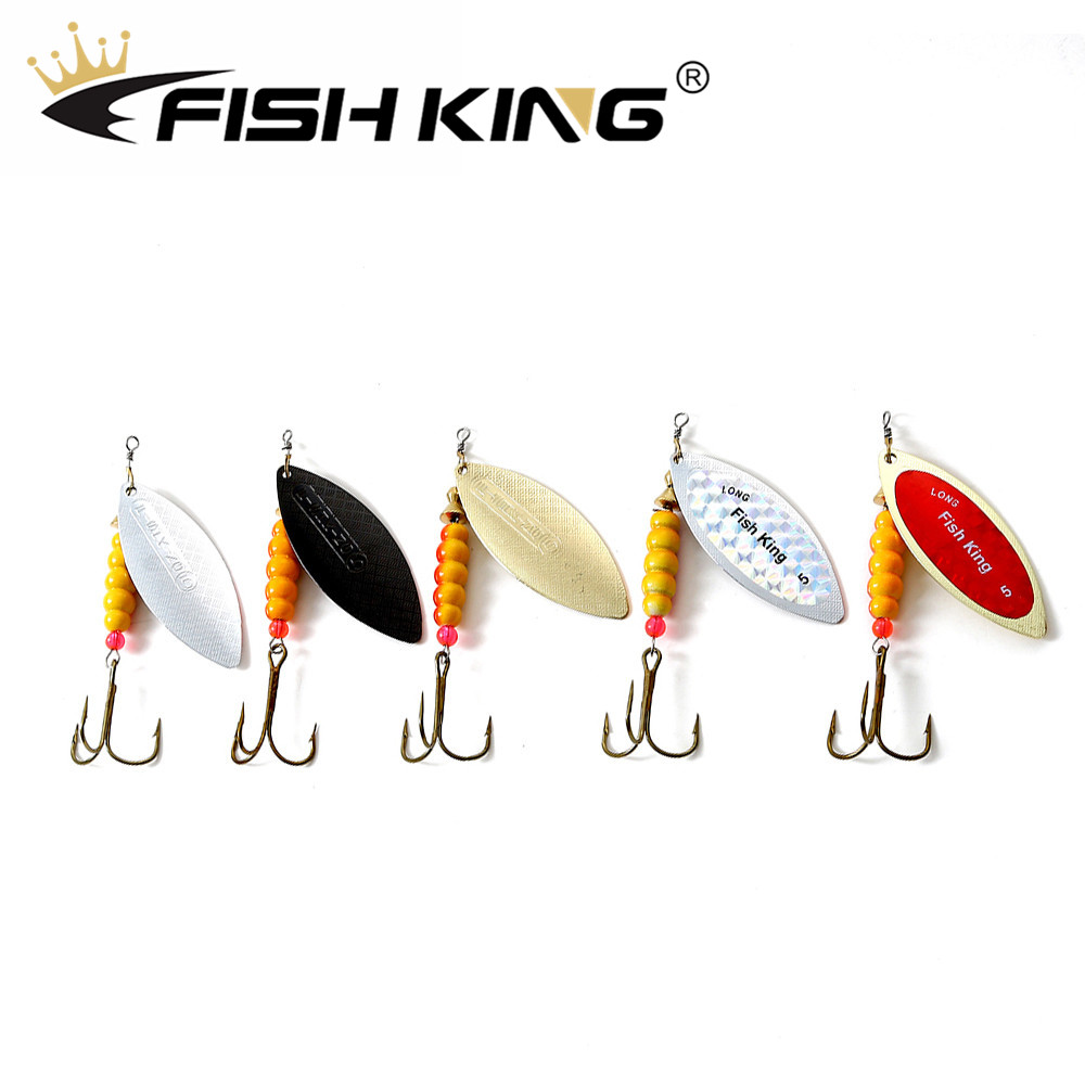 FISH KING 1pcs Metal Fishing L - مراجعة Fishing Hook Treble وسعره