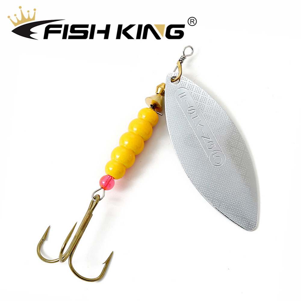 FISH KING 1pcs Metal Fishing L - مراجعة Fishing Hook Treble وسعره