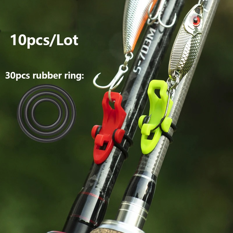 10-30pcs Fishing Rod Pole Hook - مراجعة Fishing Hook Box وسعره
