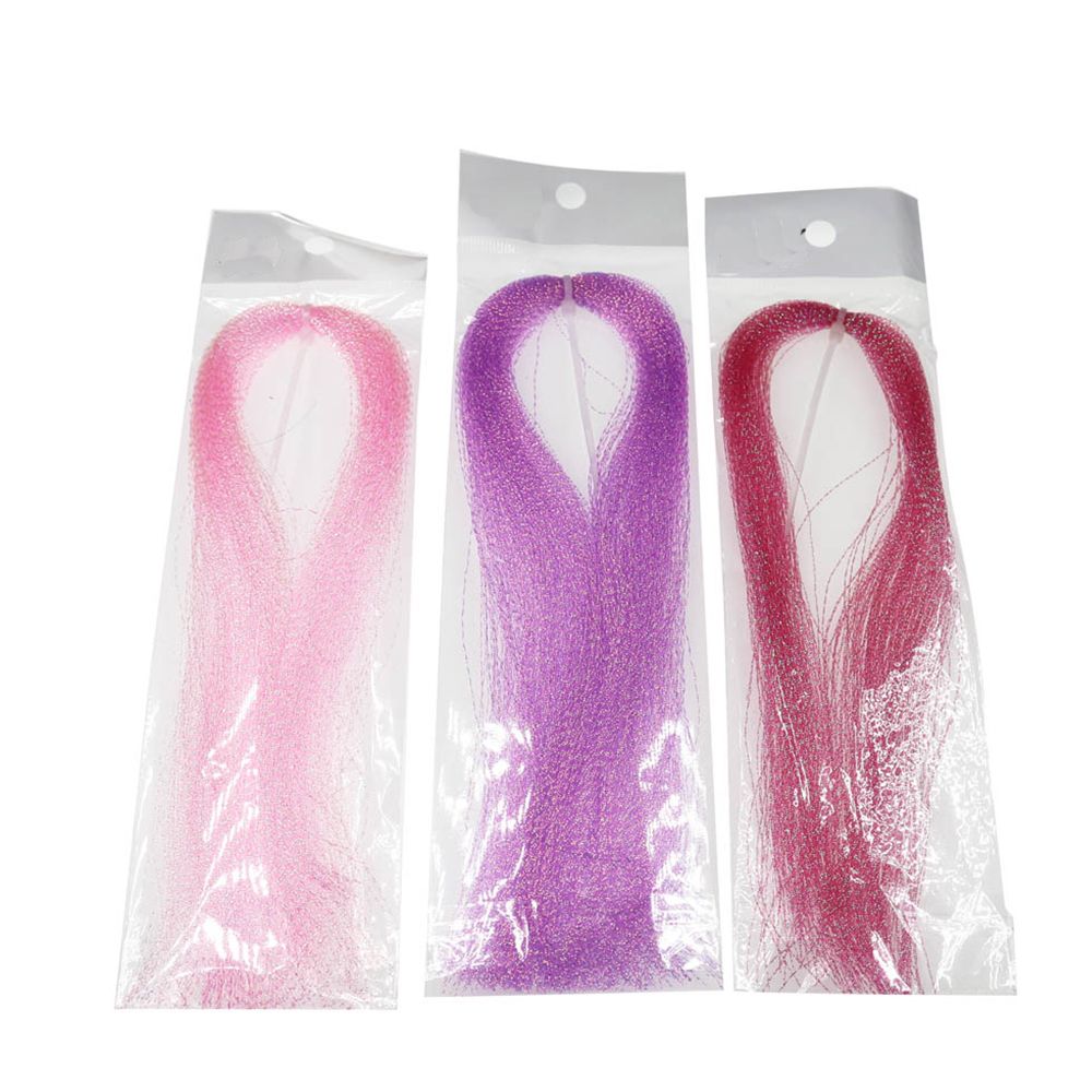 New Flash Fly Tying Materials  - مراجعة Fishing Hook Jig وسعره