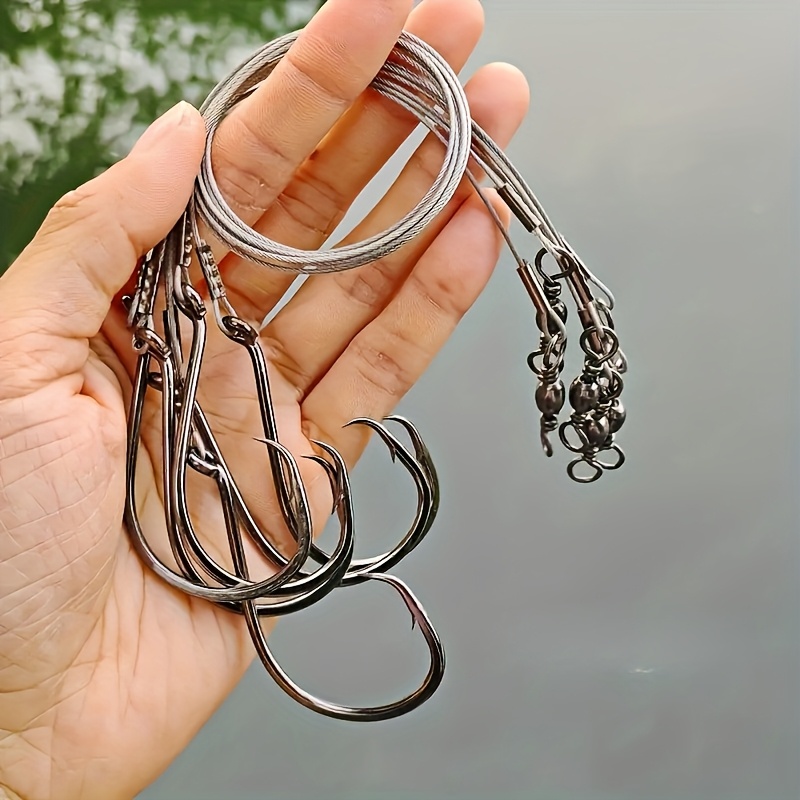 25pcs Heavy Duty Circle Hooks  - مراجعة Fishing Hook Circle وسعره